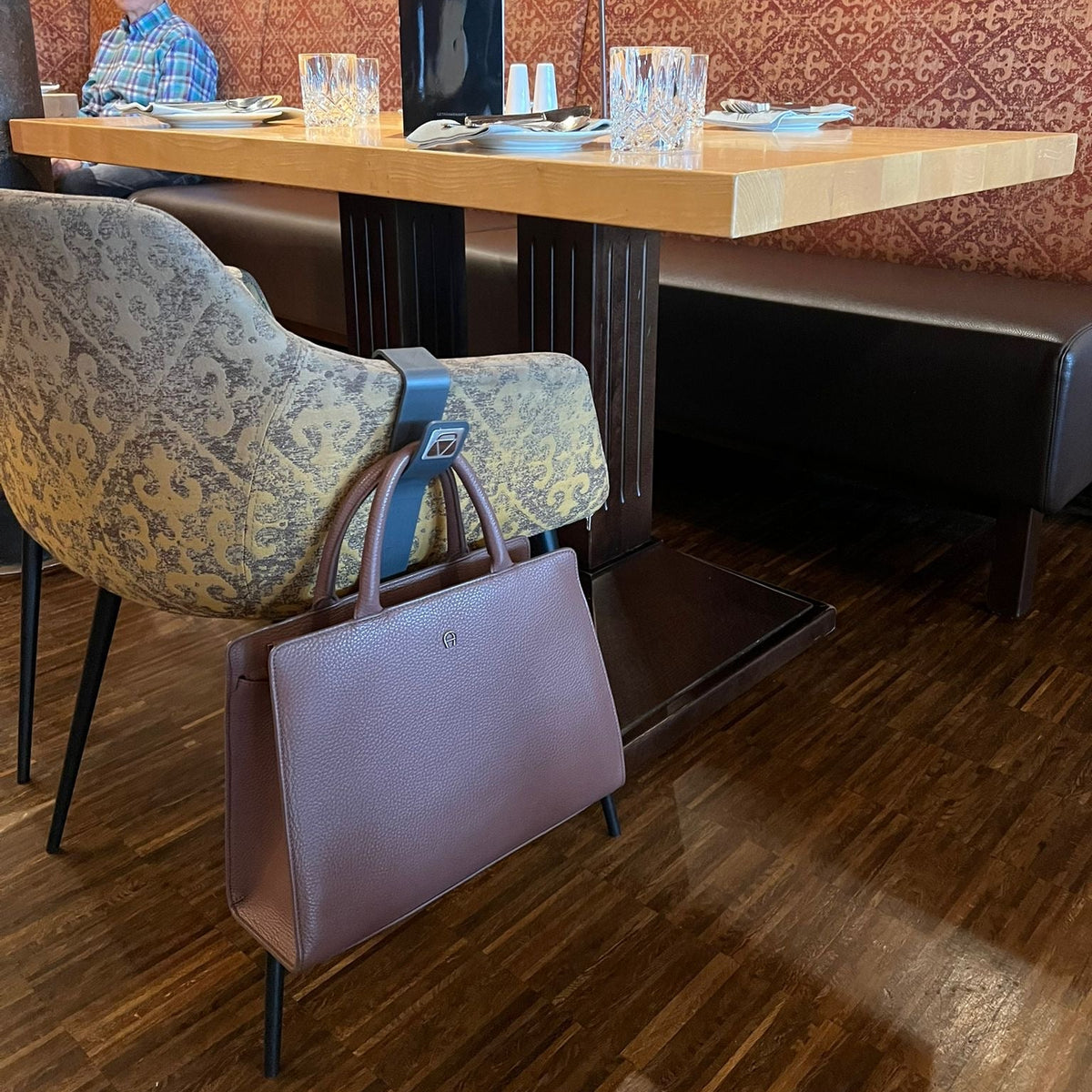 SERVANTINO® Taschenhaken 5er-Set – Bag Hook für Restaurants, Hotels, Cafés und Büros | Made in Germany