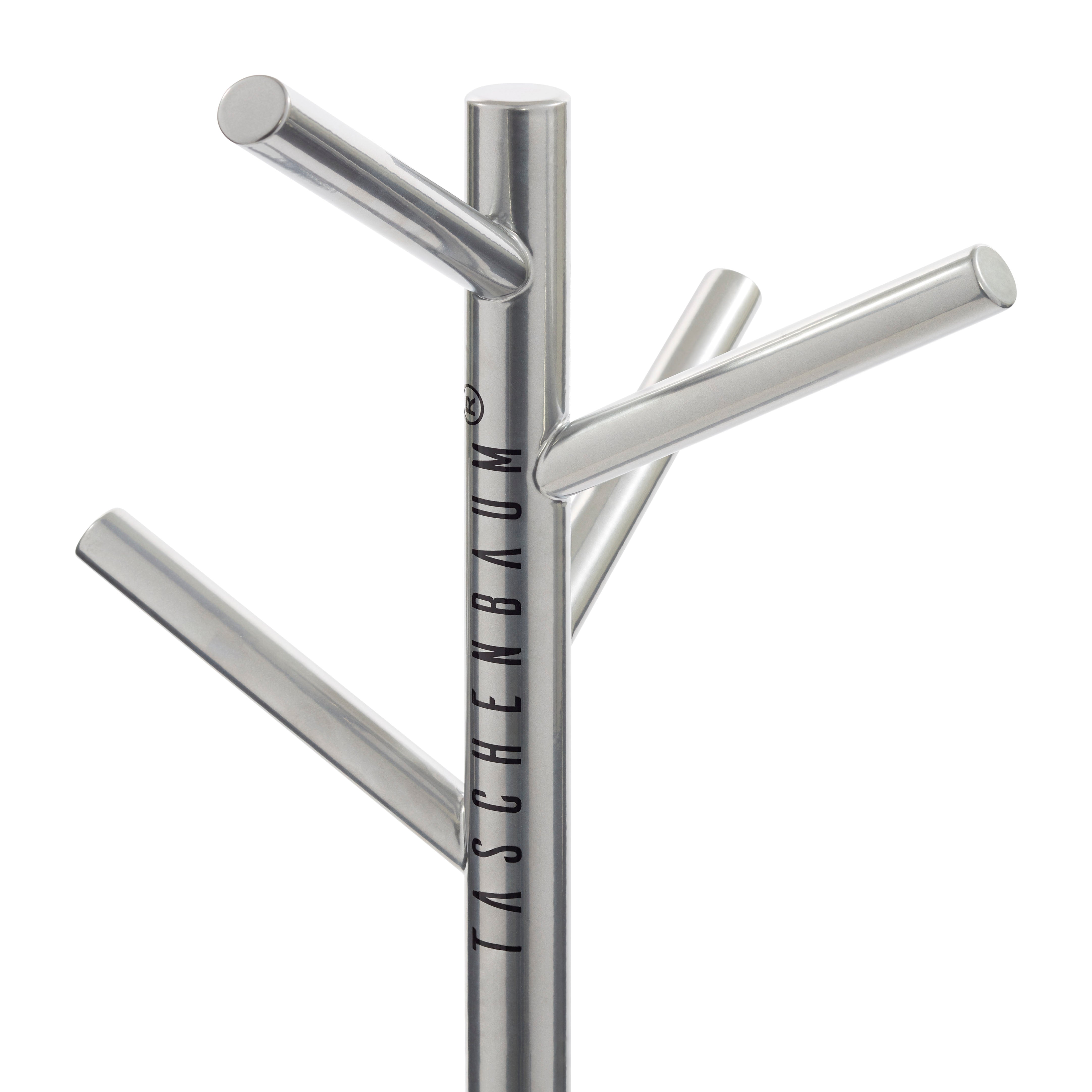 2-IN-1 GARDEROBENSTÄNDER EDELSTAHL