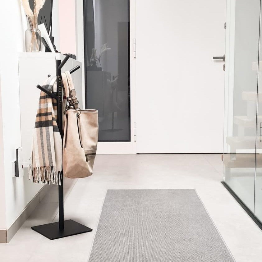 TASCHENSTÄNDER SCHWARZ HÖHE 90 CM