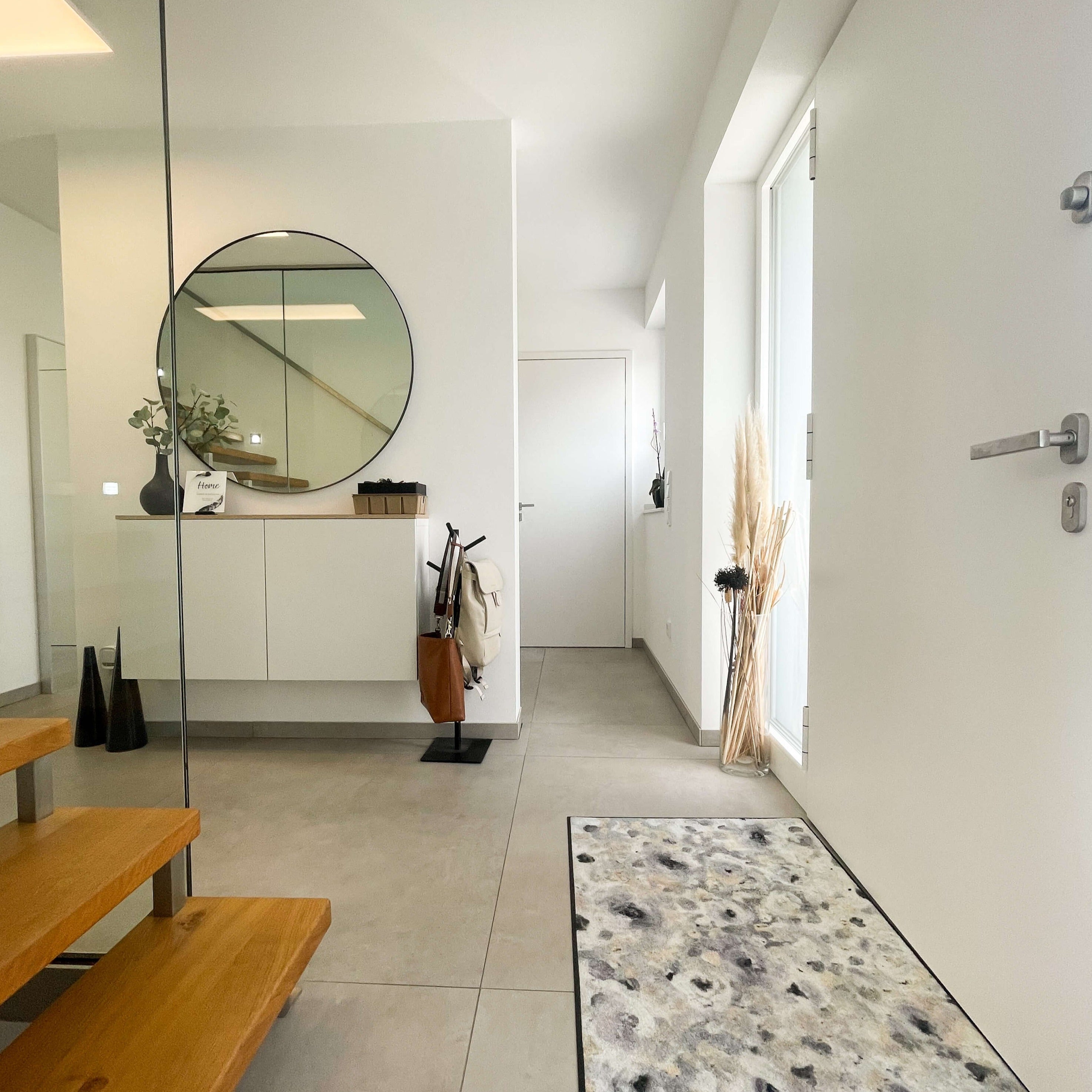 TASCHENSTÄNDER SCHWARZ HÖHE 90 CM