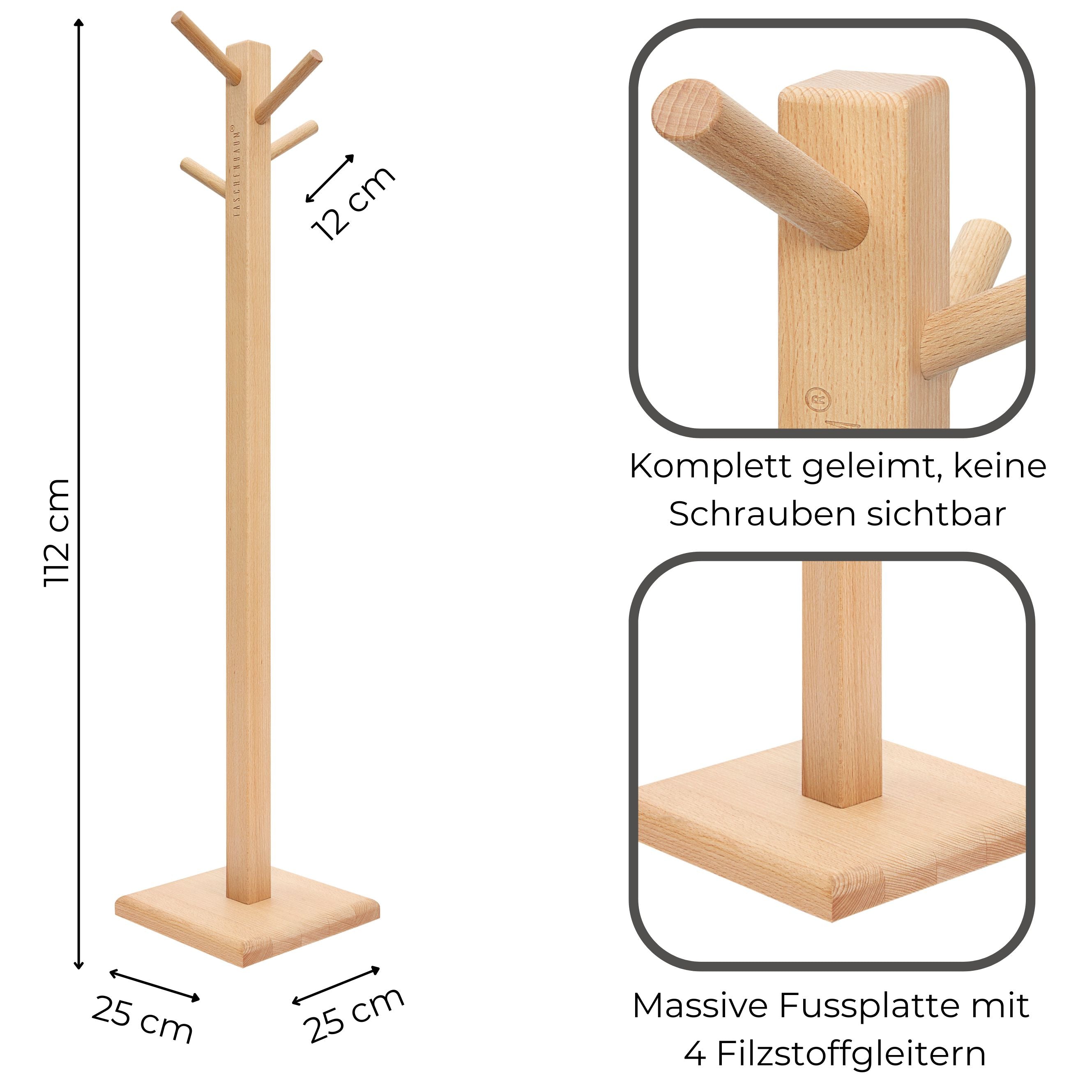 TASCHENBAUM® BUCHE 112 CM HÖHE | FLUR UPDATE IN NUR 1 MINUTE