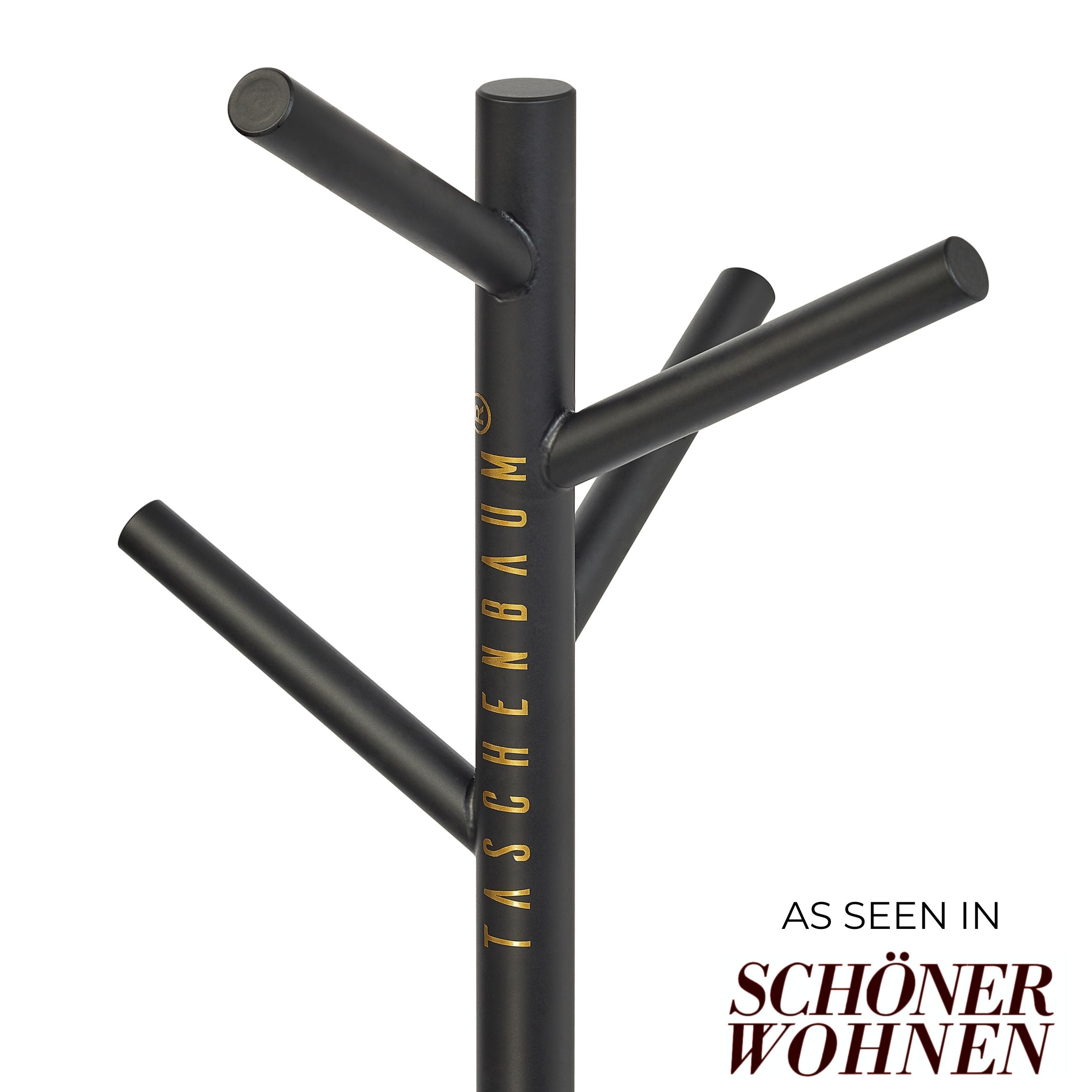 TASCHENBAUM® SCHWARZ „Nichts liegt mehr zerdrückt im Schrank“