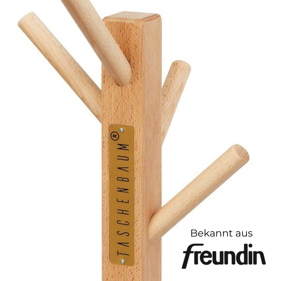 TASCHENBAUM® BUCHE 90 cm Höhe | "Kein Taschen-Wirrwarr Mehr"