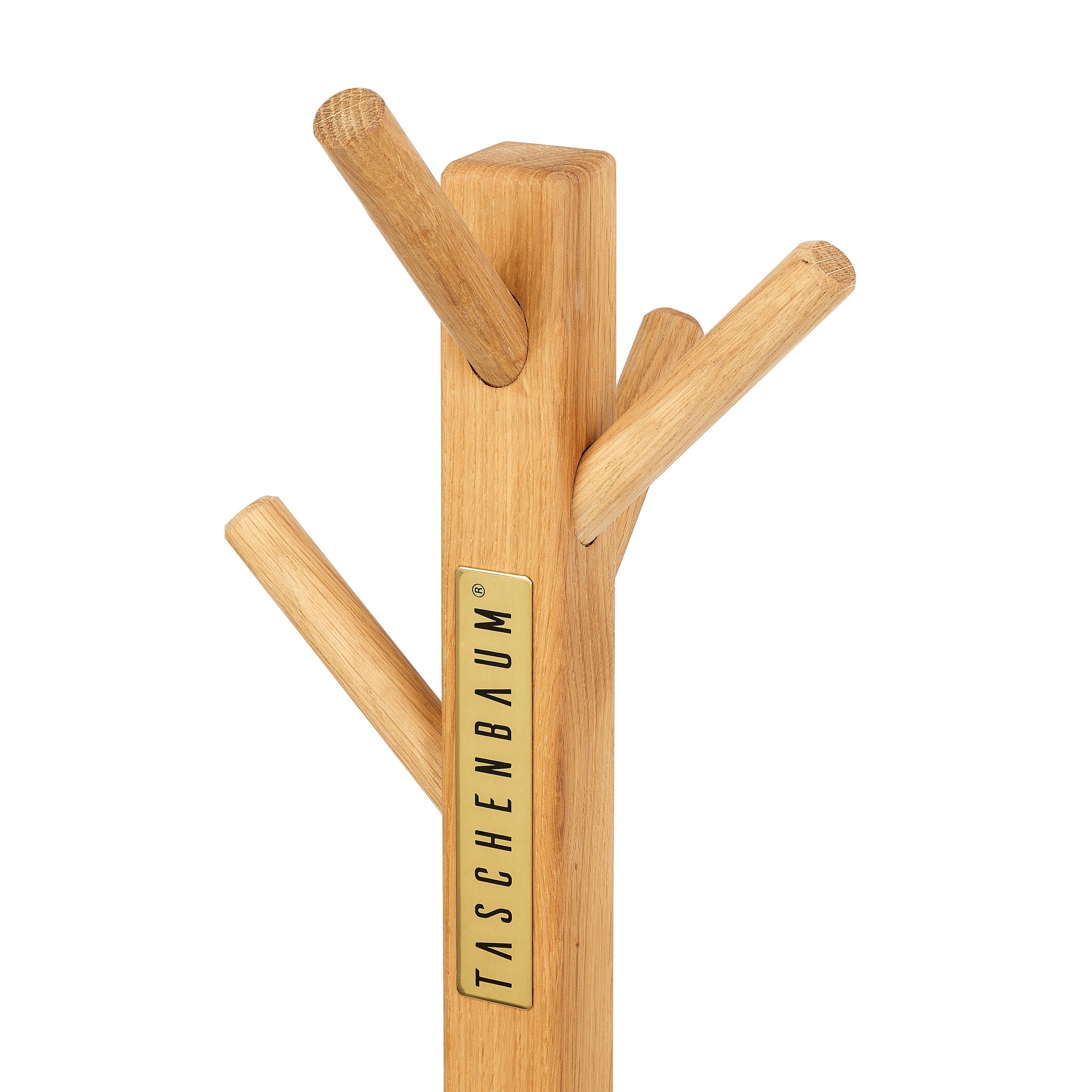 BAG STAND NATURE WOOD | SOLID OAK WOOD