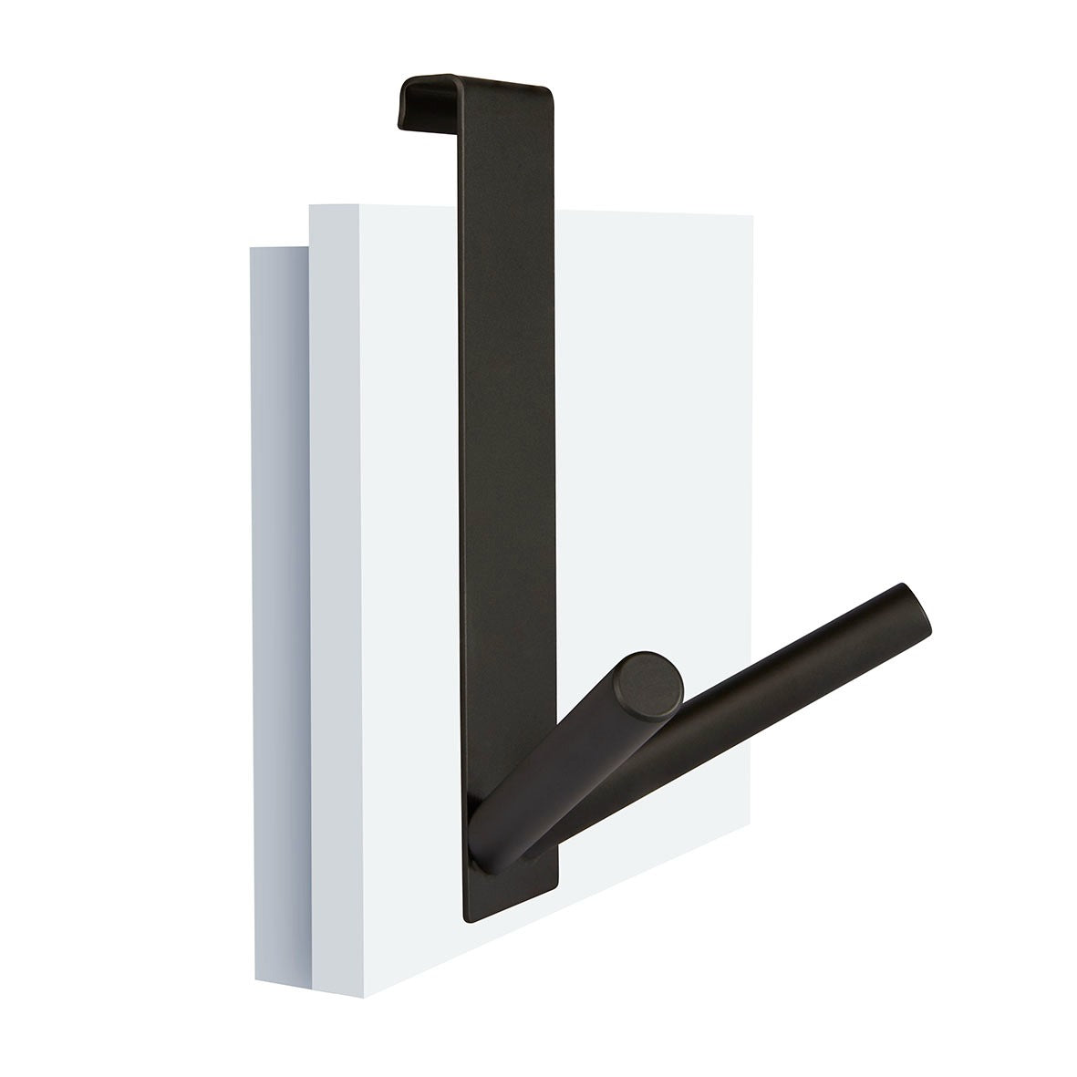 BUNDLE 2 LANGE TÜRHAKEN SCHWARZ