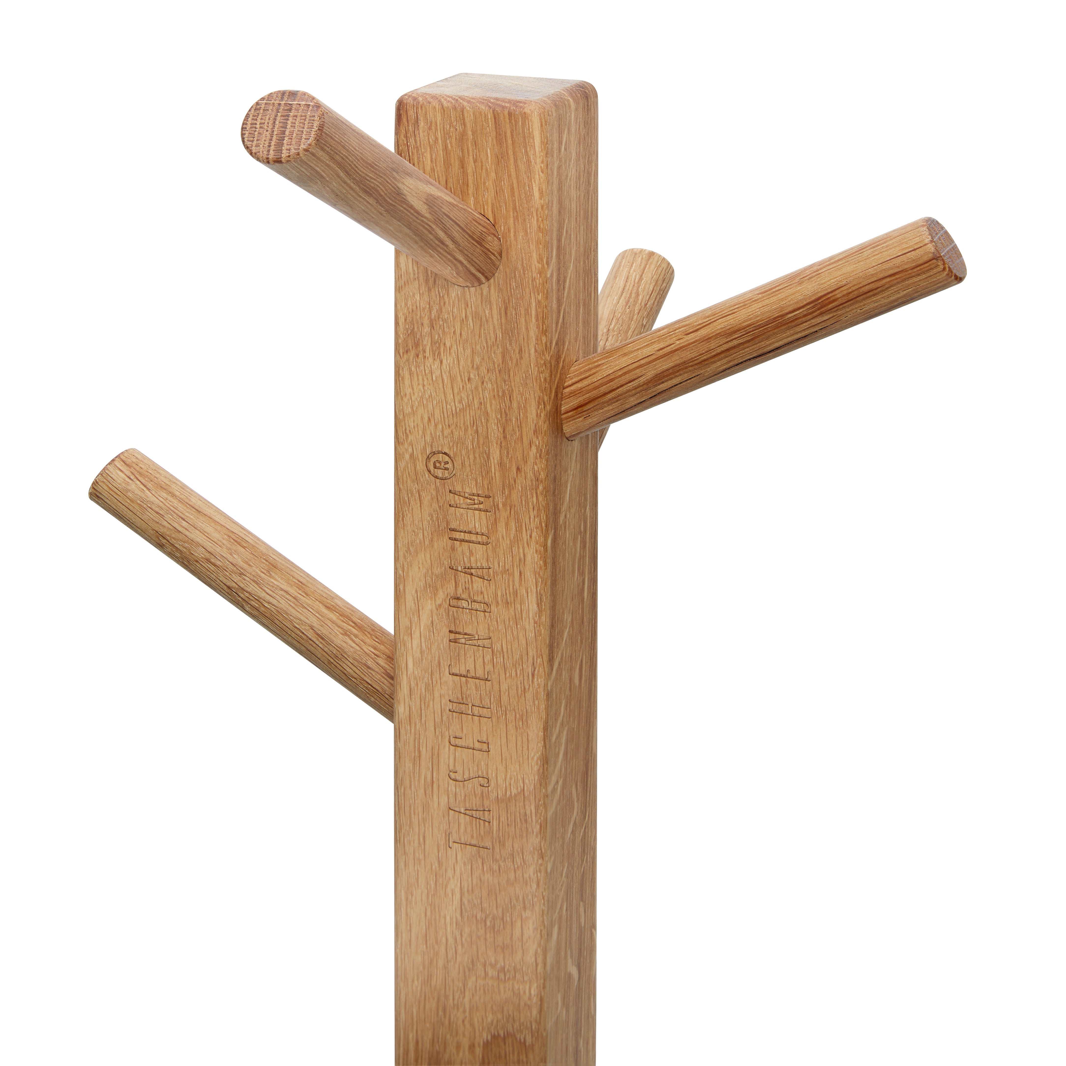 BAG STAND NATURE WOOD | SOLID OAK WOOD