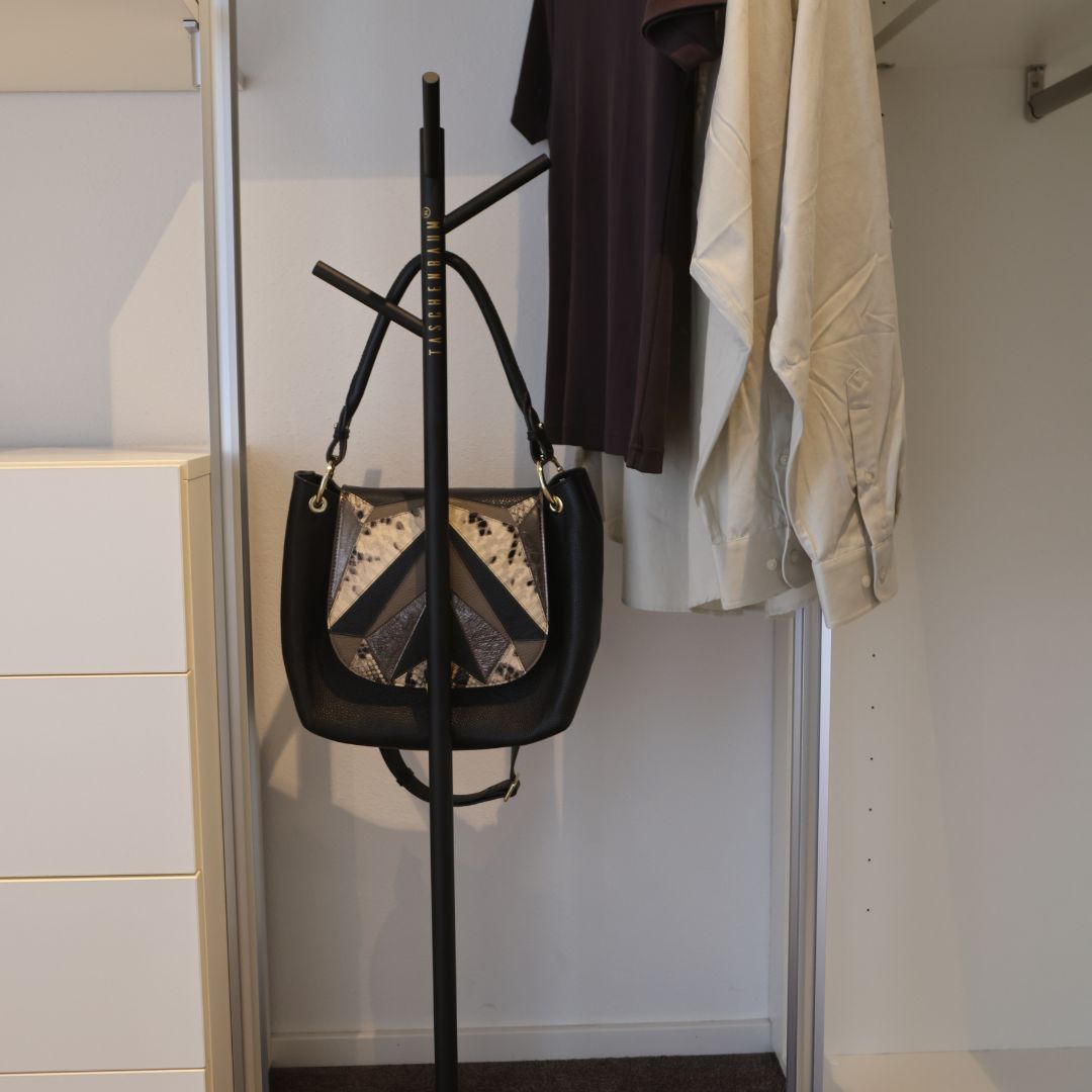 BAG STAND CLEAN WHITE | IRON