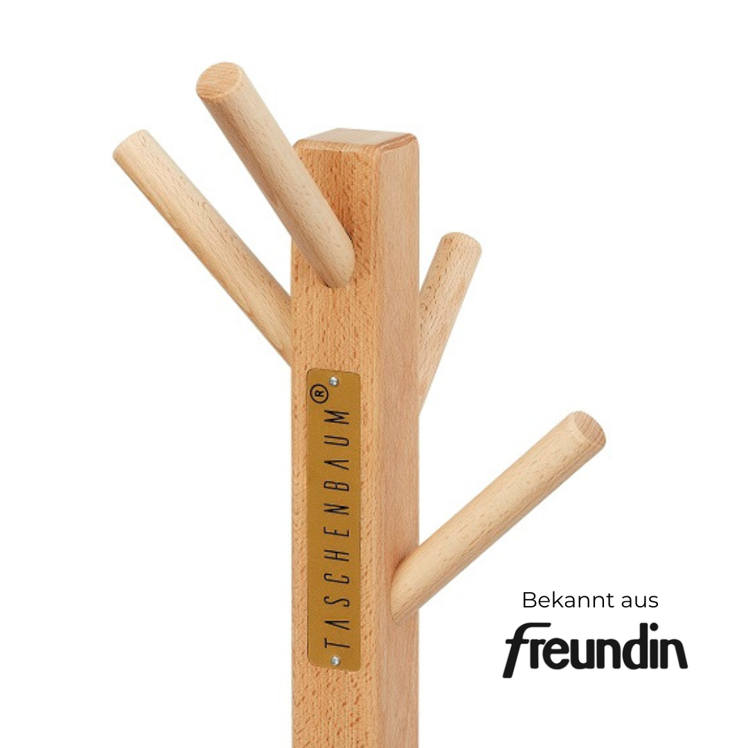 BAG STAND NATURE WOOD | SOLID BEECH WOOD