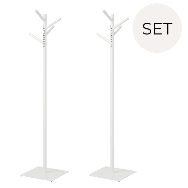 BAG STAND CLEAN WHITE | IRON